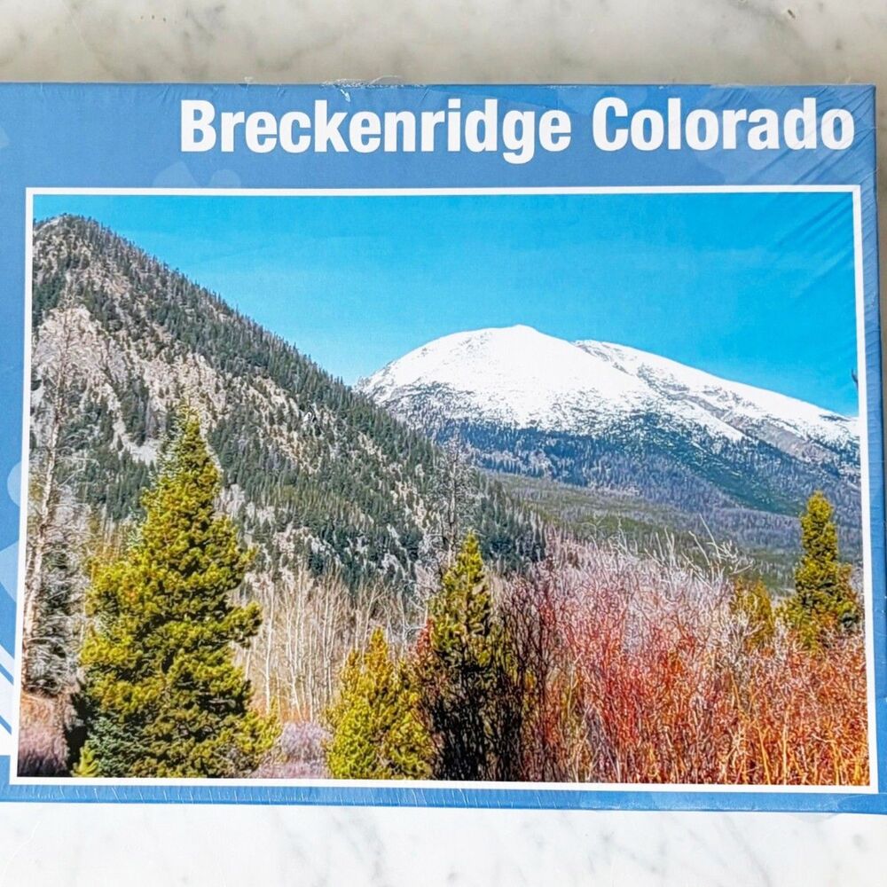 Breckenridge Colorado Photo Puzzle New Sealed 1000 Piece Jigsaw Venus Puzzles